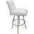 Siège blanc / cadre beige
