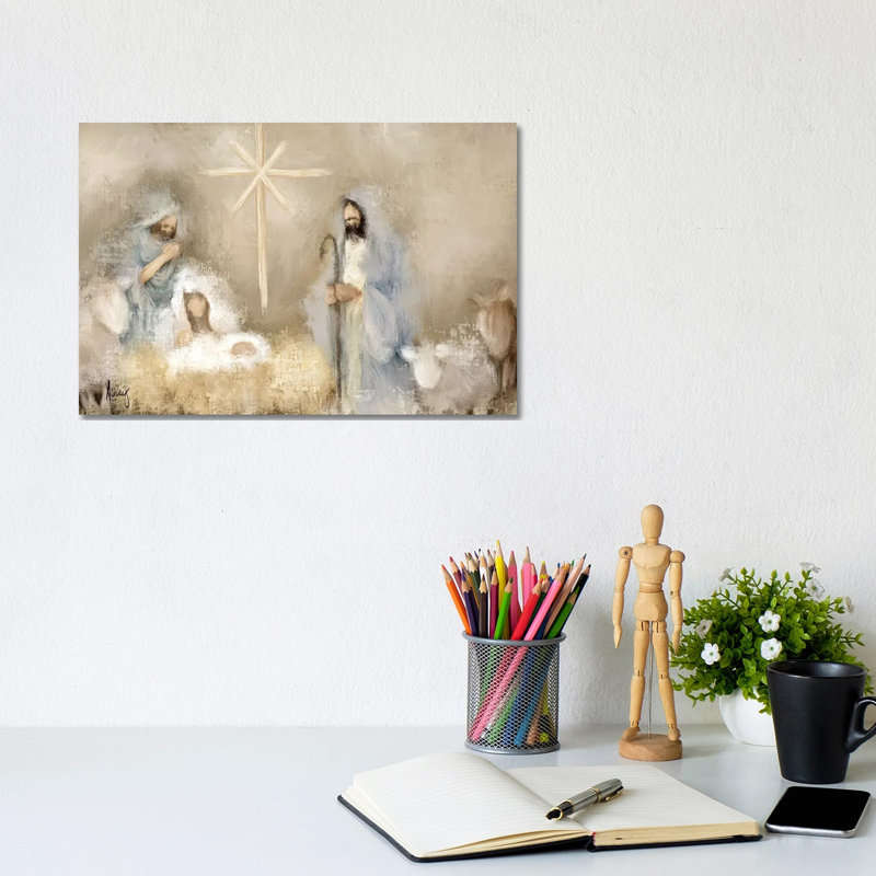 Divine arrivée - reproduction d'art sur toile tendue