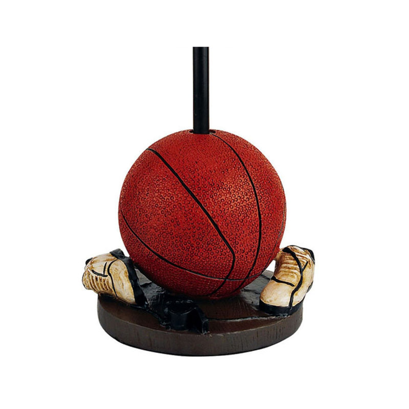 Polyresin Basketball Table Lamp