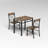 Dining Table and 2 Chairs Set