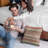 Striped Outdoor Reversible Throw Pillow-303865764