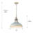 Mercado 1-Light Dimmable Shaded Pendant -1633339439