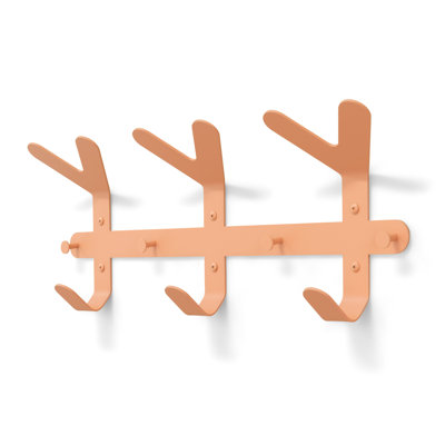 FRONDO Steel 9 - Hook Wall Mounted Coat Rack