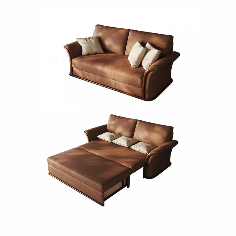 Causeuse-coussin en microfibre 66,93 po, 36.22" H x 66.93" W x 36.22" D