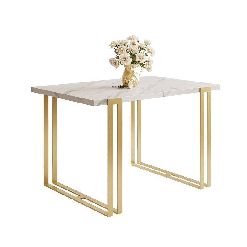 Allyx Rectangular 260Cm L Dining Table, H76 x L120 x W80cm