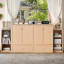 Grand lit escamotable avec rangement-612554940