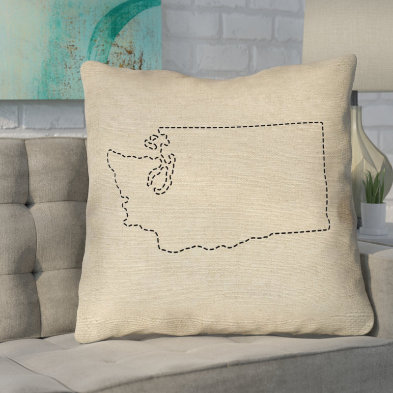 Coussin Katelyn Smith Washington, 28 po x 28 po, Coussin de sol