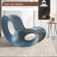 Chaise berçante en polyéthylène Keshet-970034056