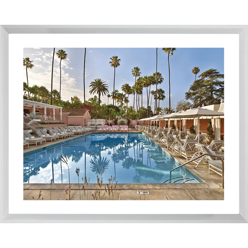 Beverly Hills Hotel 2 - Print on Wood
