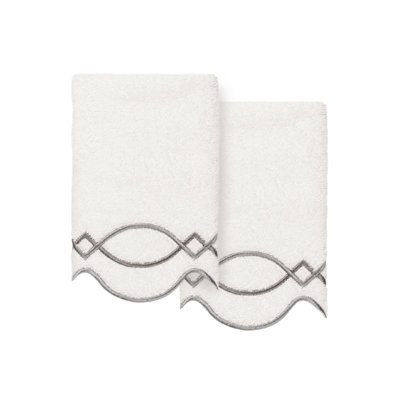  Ensemble de serviettes 100% coton turque DIAMOND CHAIN 2PC