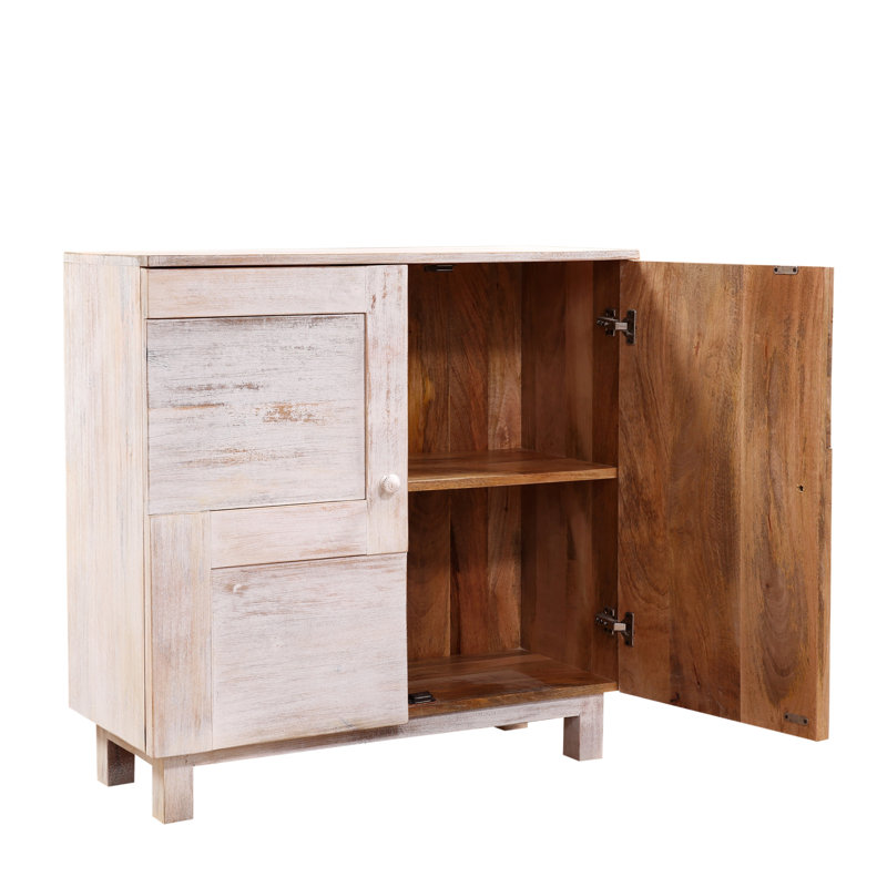 90cm Solid Wood Sideboard