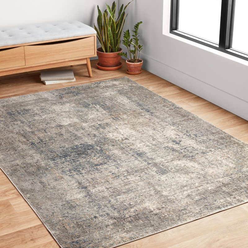 Eleanore Abstract Indoor Rug, Rectangle 6'7" x 9'2"