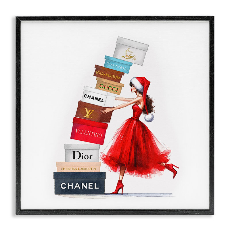 Art de la giclée encadrée par Amanda Greenwood, H 12 po x l 12 po, Giclée encadrée noir minuit