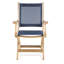St. Tropez Outdoor Teak Dining Armchair-1434328912