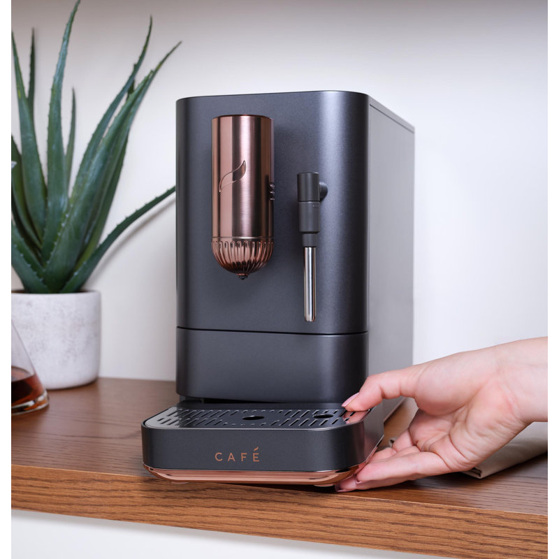 Café AFFETTO Automatic Espresso Machine + Frother, Matte Black