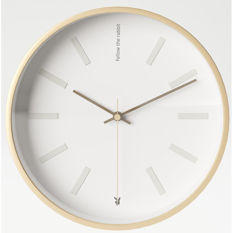 Heather Metal Wall Clock