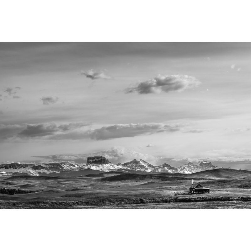 Mountain Cabin II, H 8 po x l 12 po