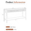 Console 60 po avec 3 tiroirs-1990582453