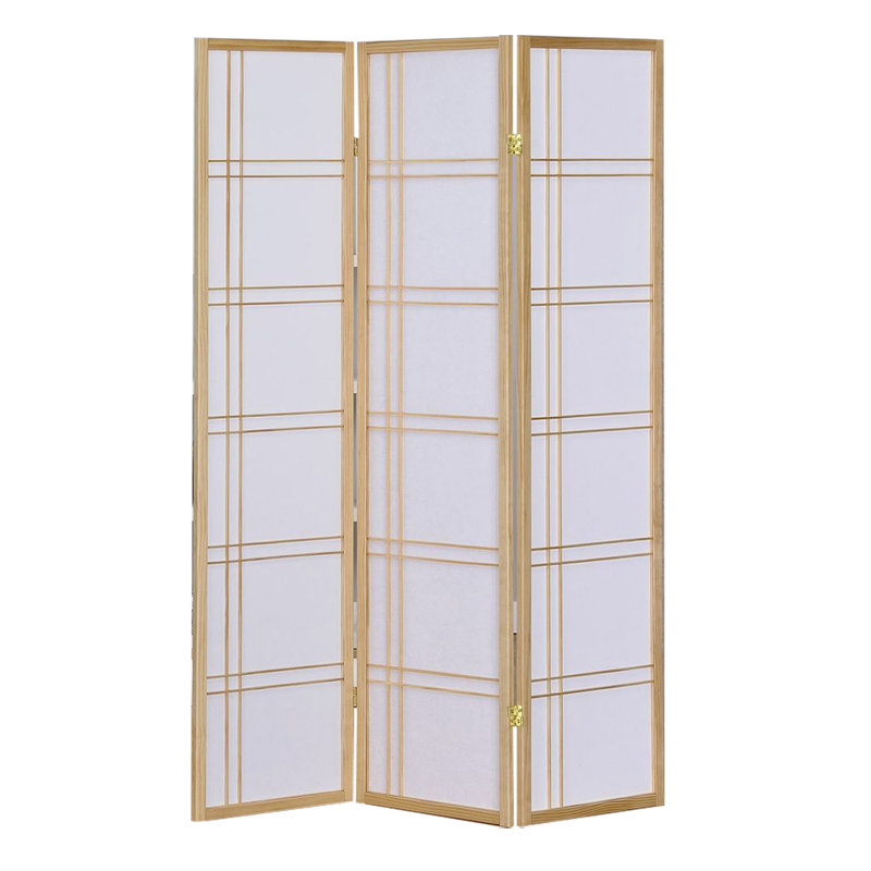 Heider Natural 3 Panel Screen