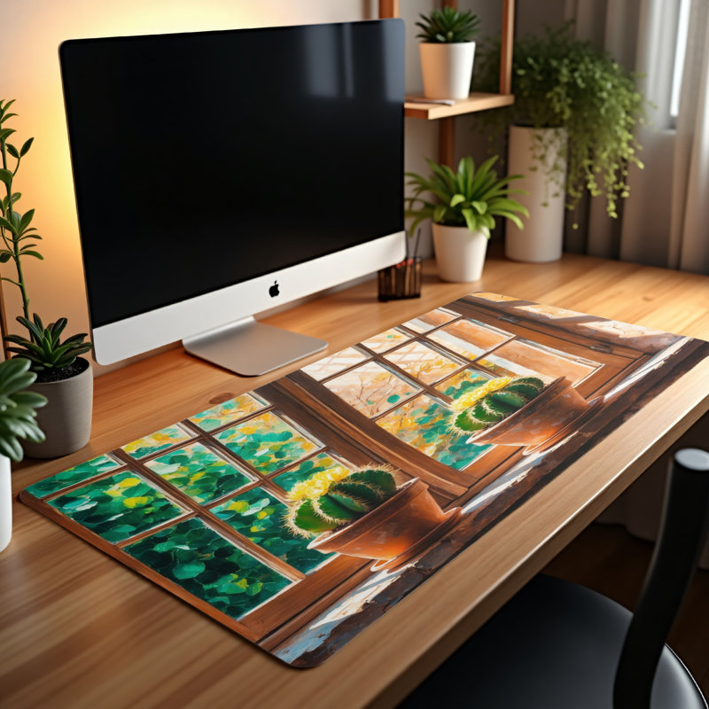 Polyester Desk Pad, 23.6x13.8