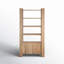 Bibliothèque standard en bois massif H 82 "x l 425" Wynda