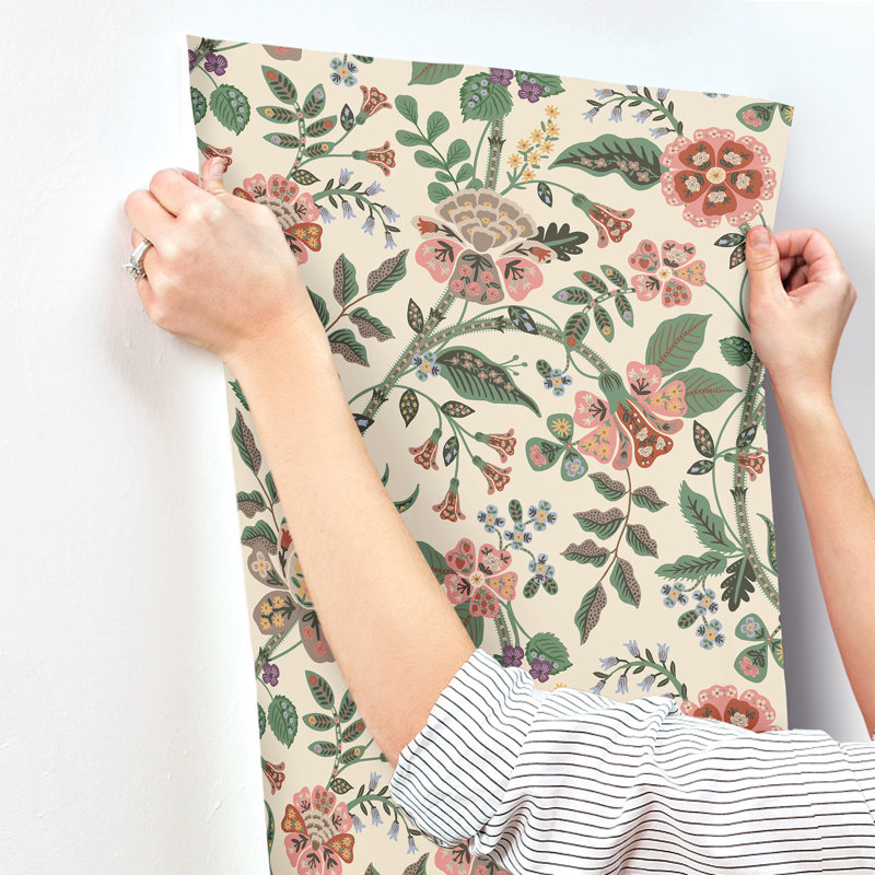 Papier peint Gracie Brown, Pink
