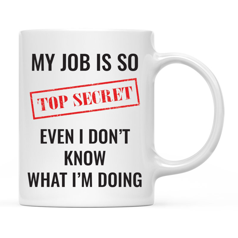Tasse à café profession, Job