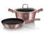 Batterie de cuisine antiadhésive en aluminium 3 pièces Berlinger Haus-56127982