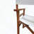 Wooden Director's Folding Chairs with Canvas, Set of 2