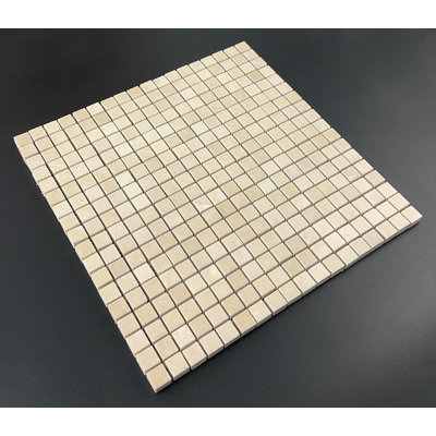 5/8 X 5/8 Grid Marble Mosaic Tile