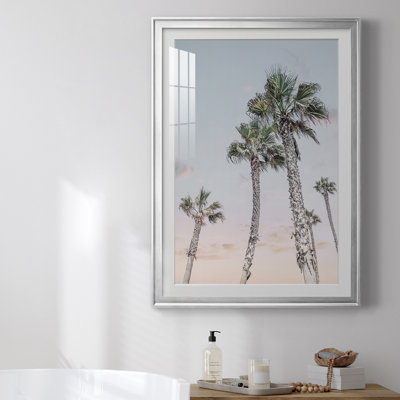 «Palms Up», reproduction encadrée de qualité supérieure - prête à être accrochée