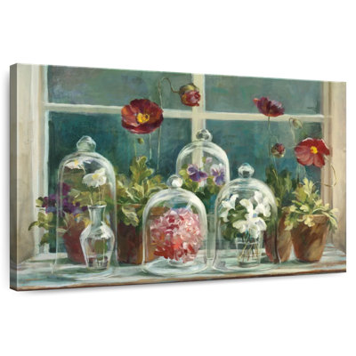 Harnek Fall Poppies Windowsill