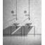 Lavabo de salle de bain en marbre gris naturel semi-poli, 15,7 po x 5,9 po | Idée de cadeau