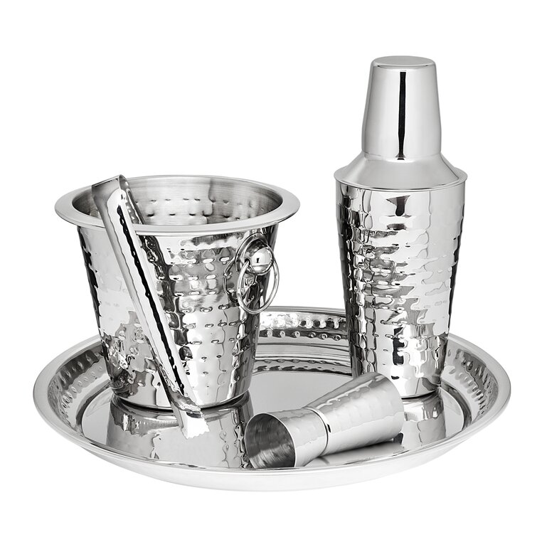 COCKTAIL SET - MARTINI GLASSES, ICE BUCKET, SHAKER AND MORE