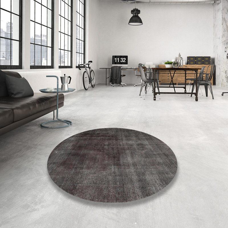 Adosinha Oriental Indoor Rug, Round 7'
