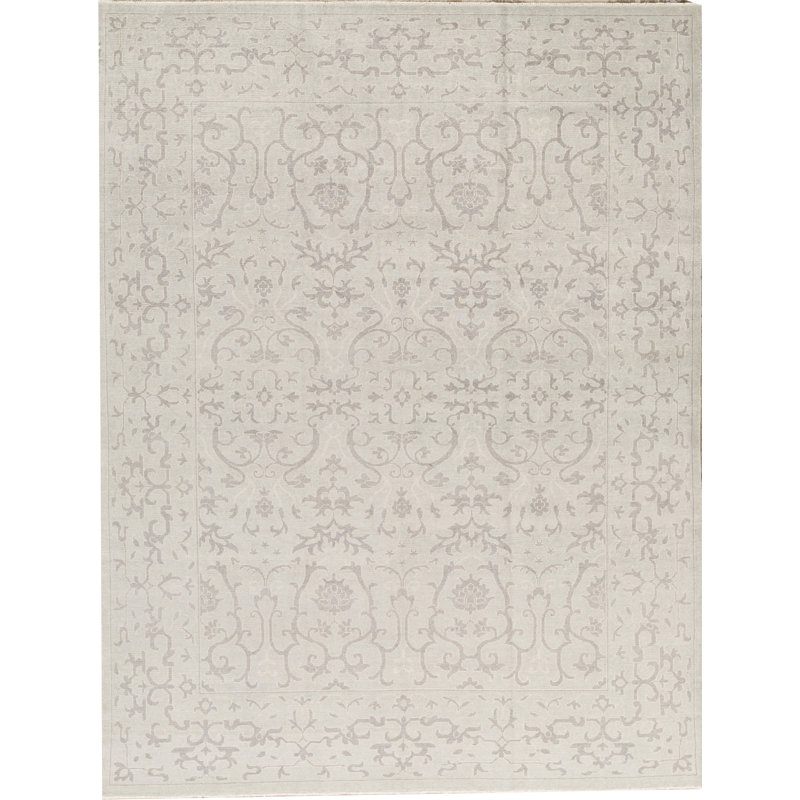 Hand-Knotted High-Quality Brown Area Rug