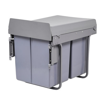 Millicent Metal Pull Out Tilt Out Trash Can - 40L