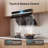 Range Hood 900CFM, 4-Speed SmartIs Wall Mount Range Hood with Touch Sensor, Dual LED Lights, Baffle Filters Ducted-122413176