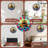 Artistic Round Wall Clock with Playful Seal Design