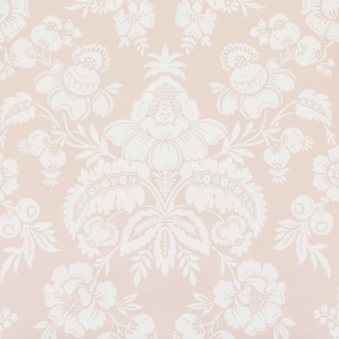 Simone Damask Wallpaper Schumacher 