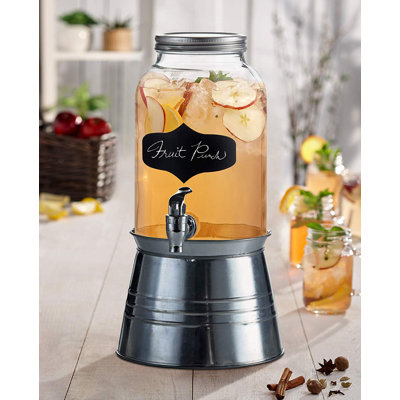 Kujawa 128oz. Glass Beverage Dispenser