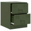 34.5cm W Steel Bedside Table-101281118-123821812