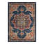 Tapis bleu marine d'inspiration persane Lieveke-86630619