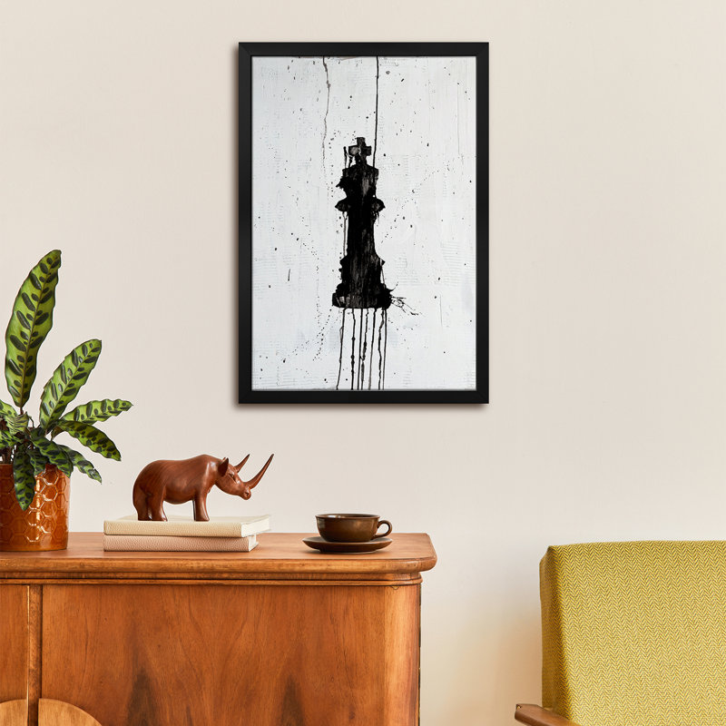 King Premium Framed Poster by Kent Youngstrom, 24" H x 16" W