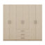 Armoire 6 portes avec 3 tiroirs Eford-223136204