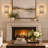 Transitional 2 Light Chrome Lantern Flush Mount
