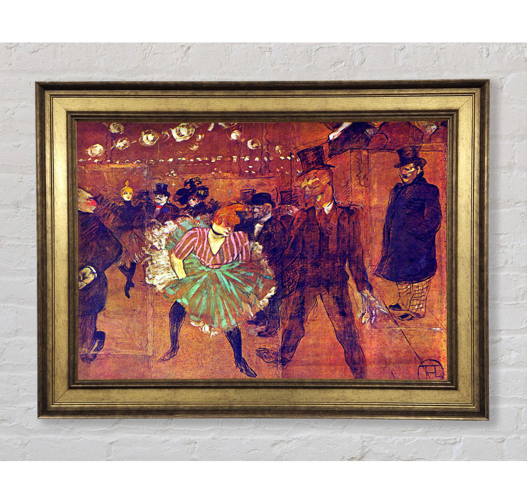 Toulouse Lautrec Ball im Moulin-Rouge - Druck