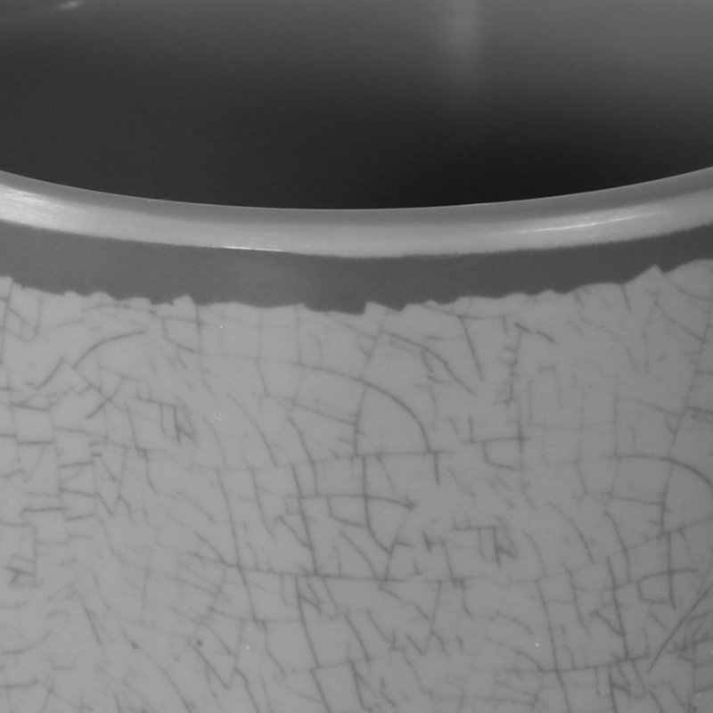 Mojave Melamine Coffee Mug, 14 oz, Gray