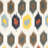 Rodgers Hand Woven Flat Weave Wool/Cotton Ikat Rug in Ivory-245816549