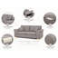 Picadilly 2 Piece Polyester Standard Living Room Set-487063504